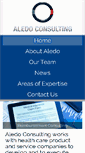 Mobile Screenshot of aledoconsulting.com